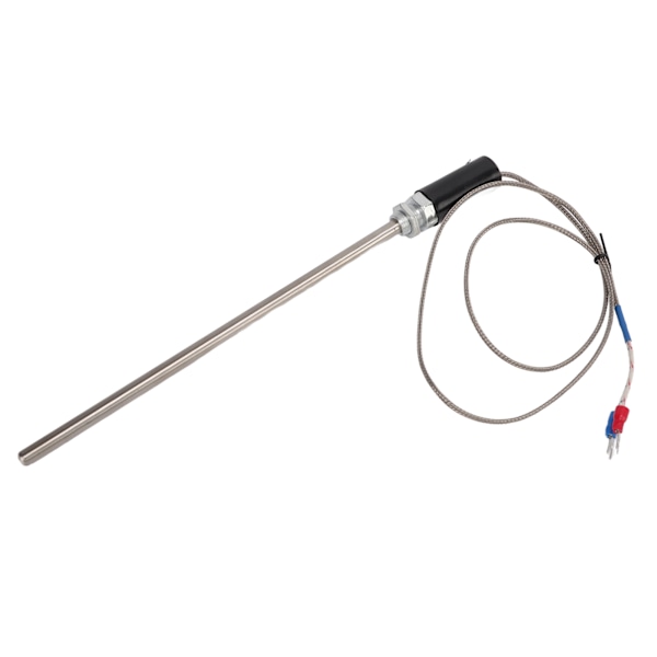 M12 Probe Type Termoelement K Type Rustfritt Stål Temperatursensor Temperaturprobe 1m