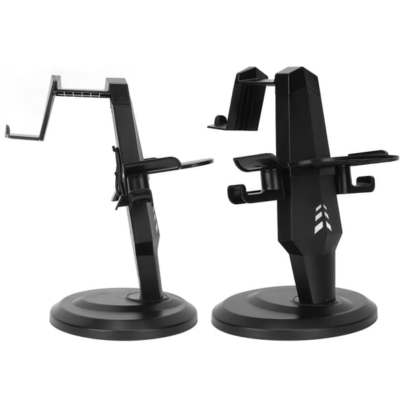 VR Ladestasjon for Oculus Quest 2 LED-lys Headset Kontroller Display Monteringsstasjon