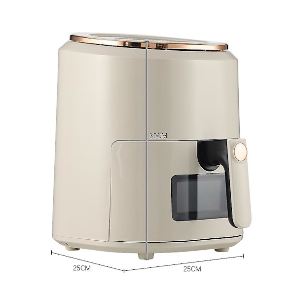 Vit 7,5 l digital pekskärm Air Fryer