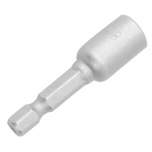 Magnetisk sekskantpipe Universal Svertet overflatebehandlet (5 stk 50mm Lang 8mm Diameter)