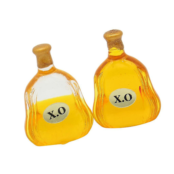1:12 Dollhouse Miniatyr X.o Vinflaskor Hemmabar Scen Landskapsdekor 12:e Dockhustillbehör