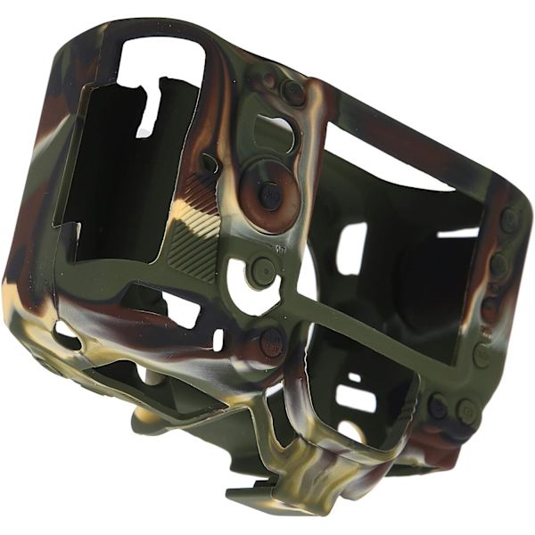 Silikone beskyttelseshus Shell mod ridser til Nikon D7000 (camouflage)
