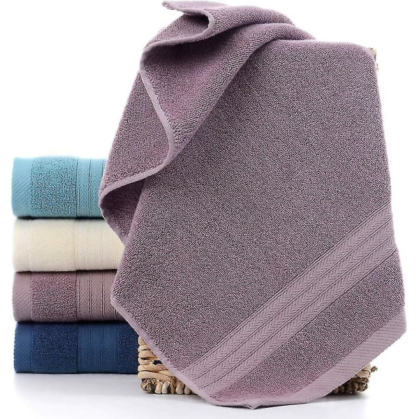 Lyxig 2-delad - 100 % bomull Mycket absorberande och snabbtorkande stor handduk - supermjuk handduk