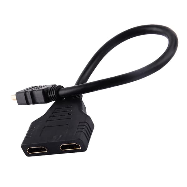2-veis High Definition Multimedia Interface Splitter Adapterkabel for HD-TV