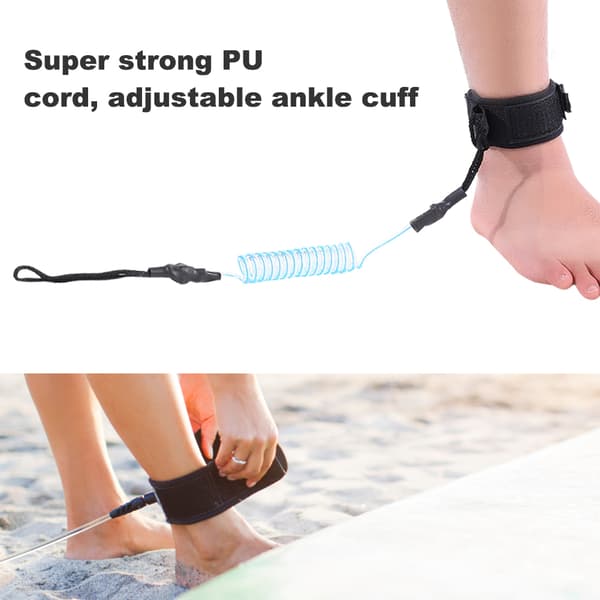 LindaD Stand Up -melontalauta Surf Leash Sininen