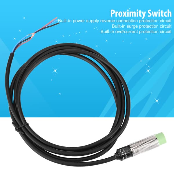 BERM PR12-4DN Proximity Switch Induktiv 3-leder NO NPN Sensor Switch 10~30VDC 4mm
