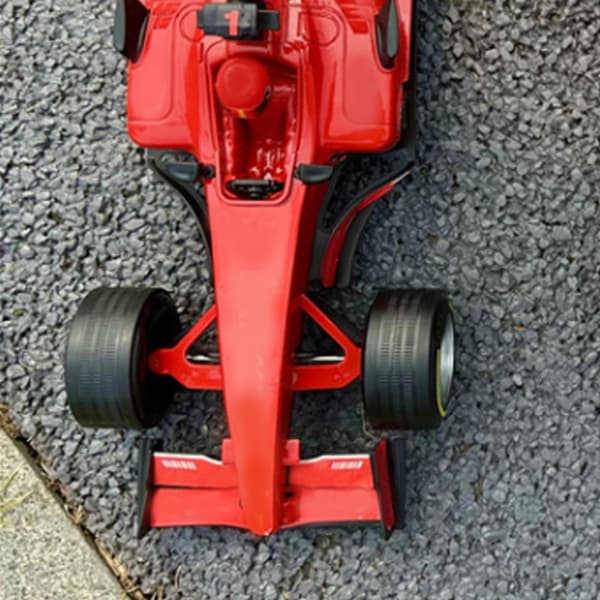 Driftbilmodell Simulerad Racingbilmodell Dekorationssamling för Barn för Hemmet Röd