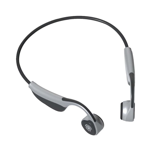 Bone Conduction kuulokkeet Open Ear Langattomat kuulokkeet Bluetooth harmaa grey