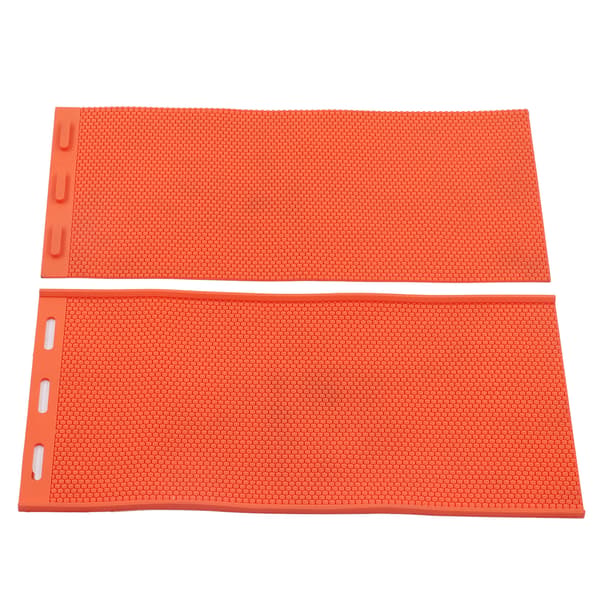 2 st 5,4 mm Vaxkaka Pressark Form Vikbar Silikonbas för Biodling Orange