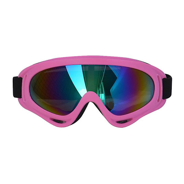 X400 Goggles Cross-country Motorsykkel Goggles Rød Ramme Farge Film Hvit ramme farge film White frame color film