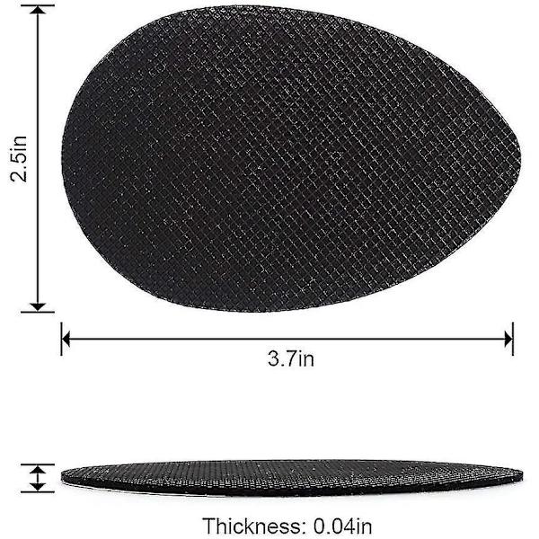 4 par sklisikre selvklebende skosålebeskyttelsessko pads