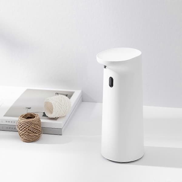 Smart automatisk skumsæbedispenser - Bærbar berøringsfri håndsæbepumpe til hjemmet White