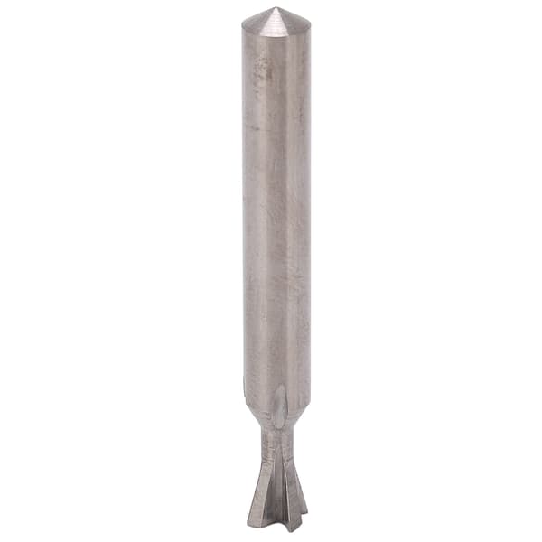 Carbide Svalehalefraeser 6mm Skaft 4 Fløjter 50mm Længde 75 Grader Universal