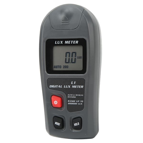 Digitalt Lysmåler Luxmeter Illuminometer Auto Shutdown LCD-display