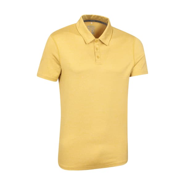【BQ】Mountain Warehouse Agra Stribet Polo til mænd M Gul Yellow M