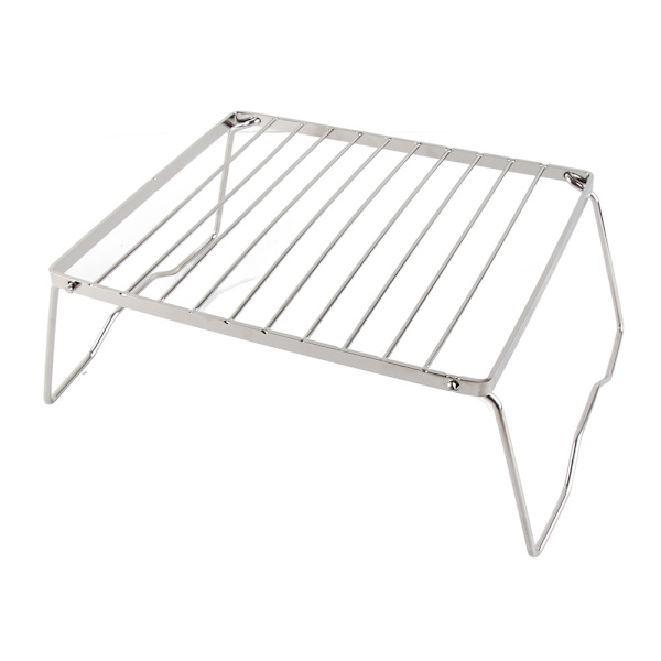 Bærbar Mini Foldbar Udendørs Grill i Rustfrit Stål