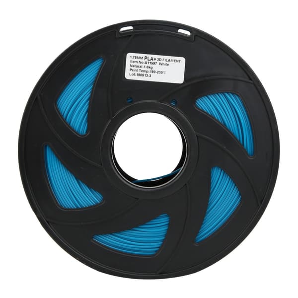 Cyan PLA Printer Filament 1.75mm 1KG Lang Filament Udskrivningsmateriale til 3D Printer