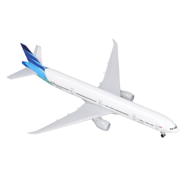Metall Flygplansmodell Legering Simulerad Exakt Skala Stabil Bas Heminredning Flygplansmodell B777