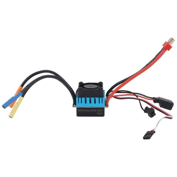 RC Vanntett 45A Børsteløs ESC Hastighetskontroller for 1/10 RC Bil
