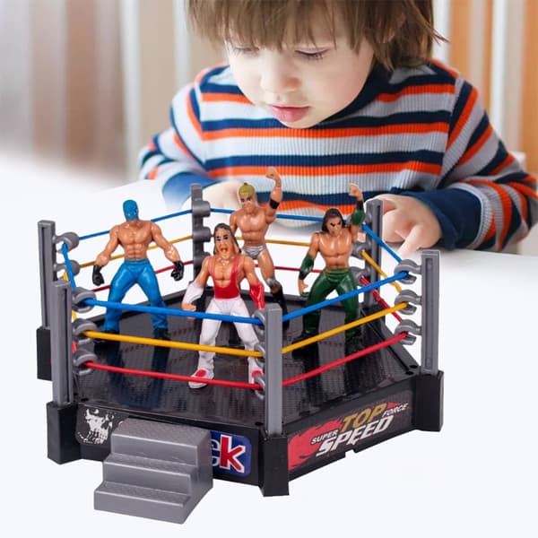 Brydelegetøj Brydering Ring Warrior Action Figurer Sjovt Legetøj til Børn