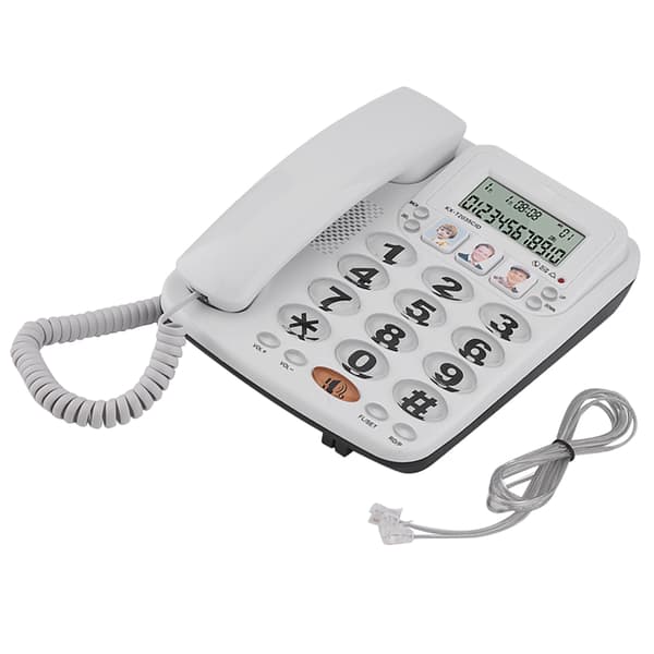 Høyttalertelefon nummerpresentasjon Hjem/kontor med ledningstelefon