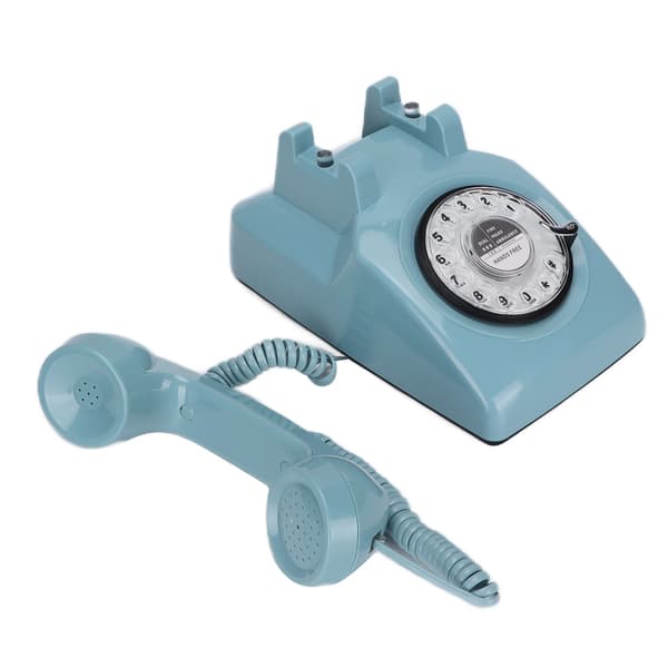 Klassisk grøn Retro Rotary Dial fasttelefon