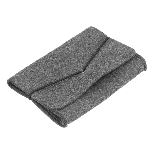 Laptop Sleeve Taske Sort Polyester Universal Notebook Computer Beskyttende Etui Tilbehør Sort