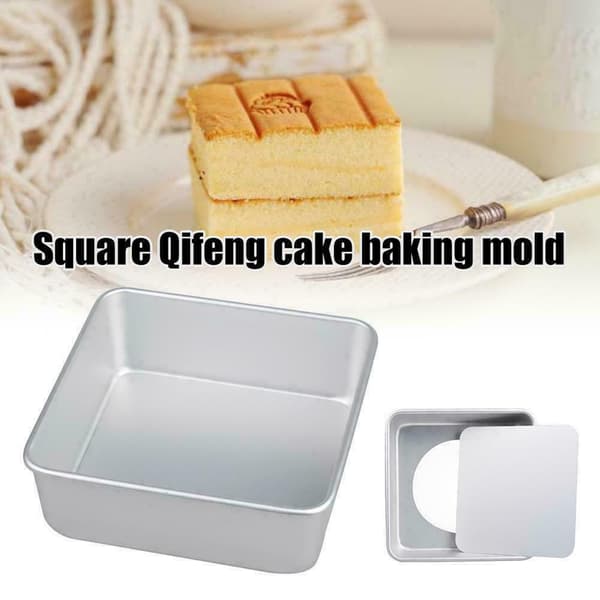 Kakeform med avtakbar bunn 6 tommer Aluminiumlegering Form Baking Chiffonkake Mousseform