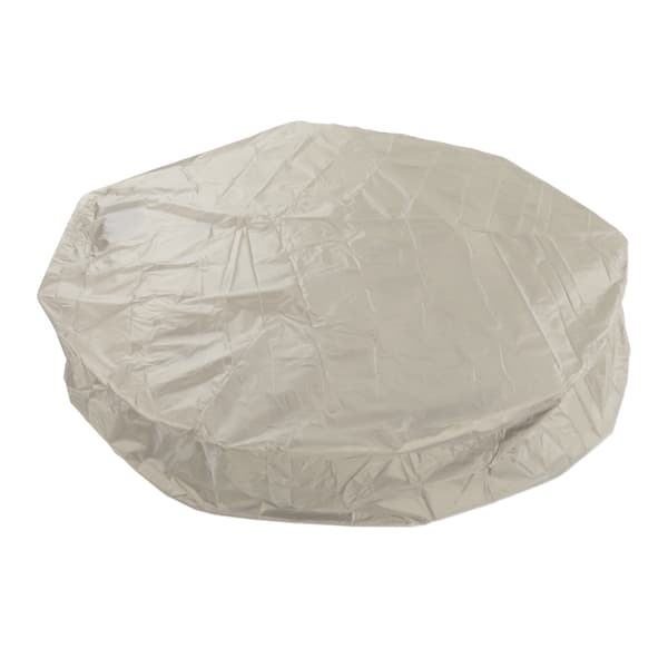 Utomhusmöbler Dammskydd Rund Badkar 190 Silver Polyester Taft Bubbelpool Vattentätt Skydd 210x30cm Beige