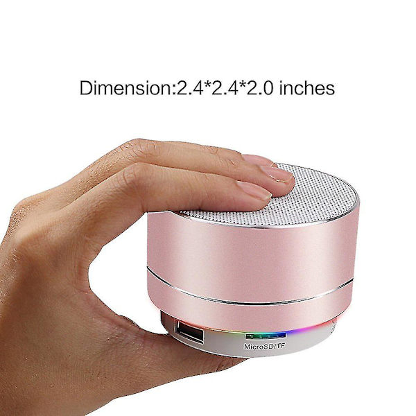 Trådlös Bluetooth högtalare Mini Led Multifunktion Stereo Bluetooth