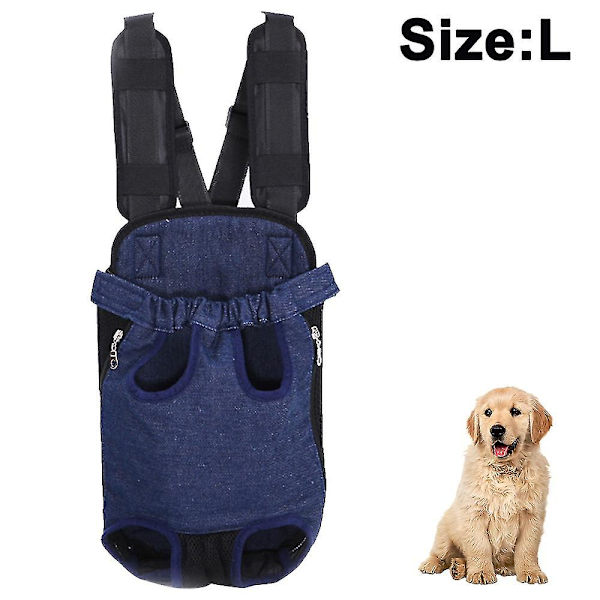 Pet Carrier Rygsæk, justerbar Pet Front Cat Hunde Carrier