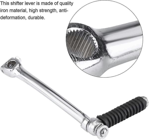 Motorcykel kickstarter, rustfrit stål kickstarter til SSR SDG 70cc 110cc 125cc 1 stk