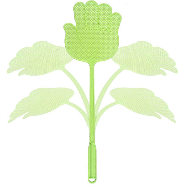 Fluesmepper - Morsomme håndformede fluesmepper - holdbare - fargerik, pakke med 6