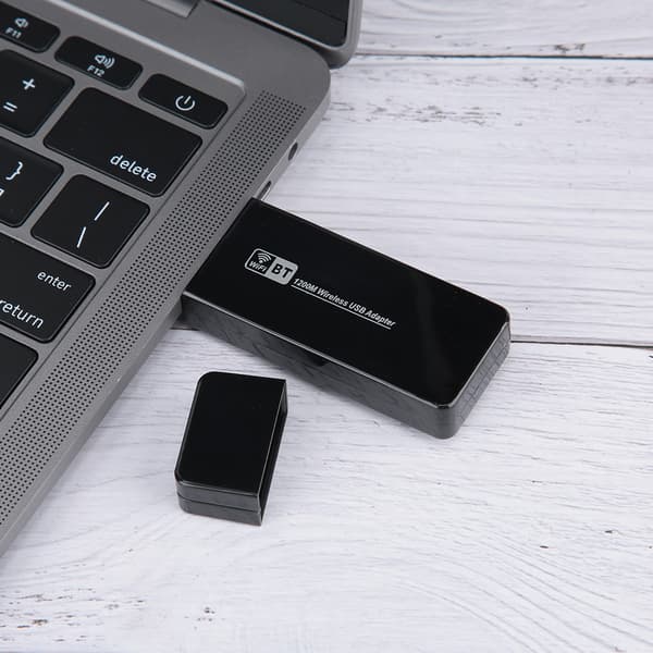 Langaton Dual-Band Bluetooth 4.1 AC -verkkokortti - 1200M