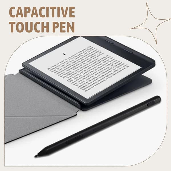 【BQ】Til Kobo Clara Colour Stylus Pen Trådløs Forbindelse Pen til Kobo Sage/Elipsa/Elipsa 2E til Kobo Libra Colour A Black