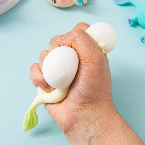 【BQ】1/4 Søde Axolotl Squishy Legetøj, Bløde og Bedårende Klemmelegetøj - Blød 1pc Random