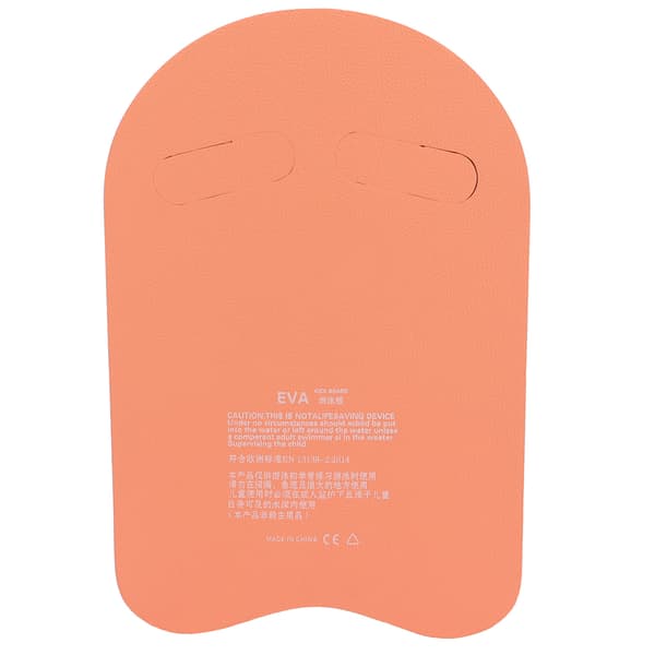 Simningskickbräda EVA Lättvikts U-Form Simhjälp Flytkickbräda för Vuxna Barn (Orange)