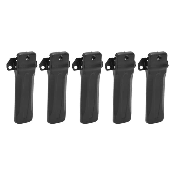 Slidstærk plastbælteklips til Kenwood TK3207 TK2207 TK3207G TK2207G (5 stk)