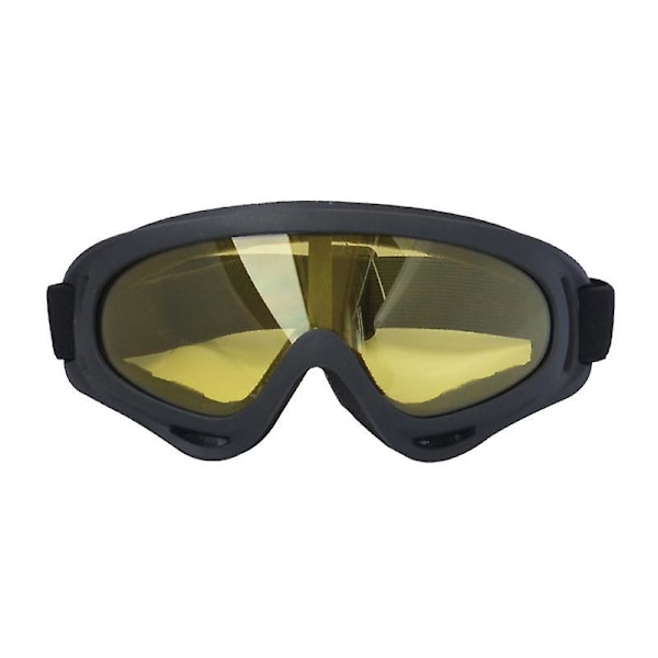 X400 Goggles Cross-country Motorsykkel Goggles Rød Ramme Farge Film Grønn ramme gul film Green frame yellow film