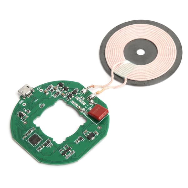10W Qi Trådløs Hurtiglader Modul Sender PCBA Kretskort DIY Ladespole