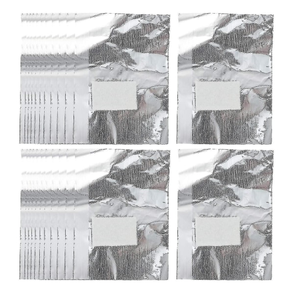200 stk. Nail Foil Wraps Polish Remover Wraps Nail Foils Nail Gel-fjernelsespuder