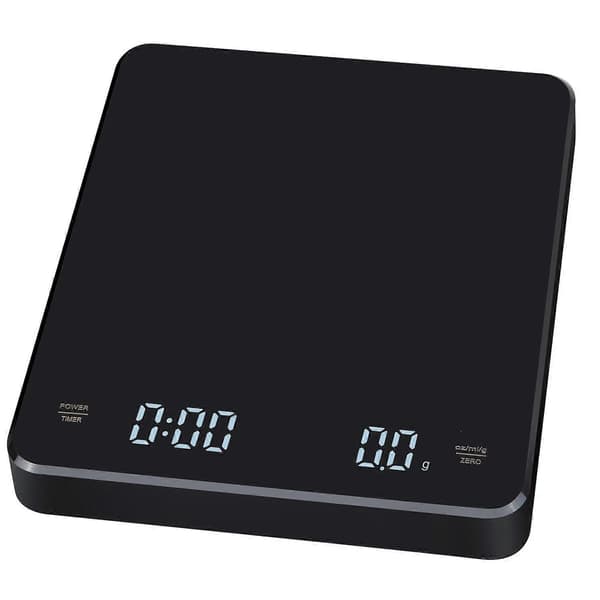 【BQ】Genopladelig kaffevægt med timer 3 kg / 0,1 g