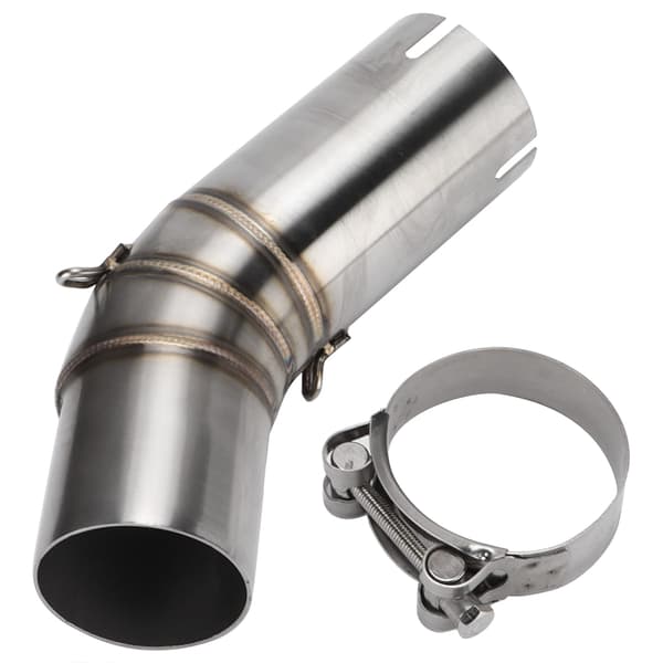 Rustfritt stål 60,5 mm eksos mellomrør for Ducati 959 Panigale V2
