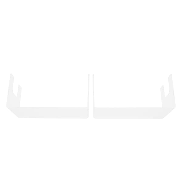 2 st Akryl Display Rack Transparent Leksaker Dockor Smyckesställ Hylla för Sovrum