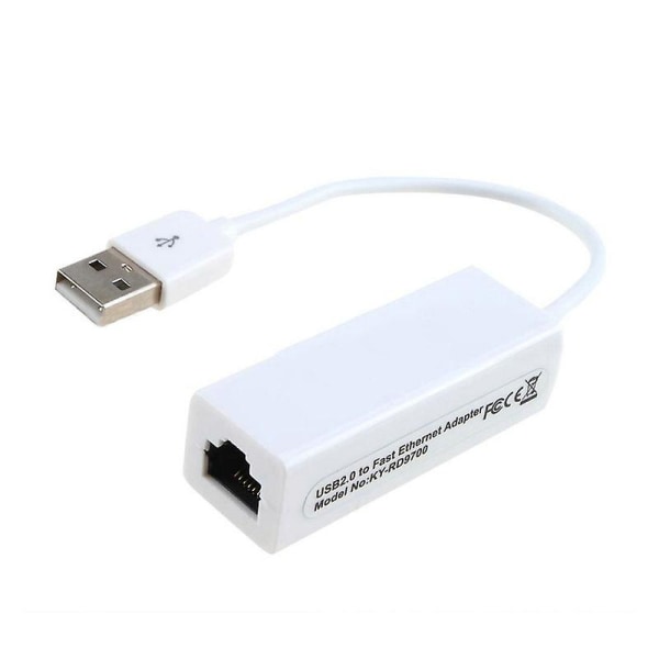 USB 2.0 - RJ45 Ethernet-sovitin Lan Networks 10/100 Mbps Macbook Win7:lle
