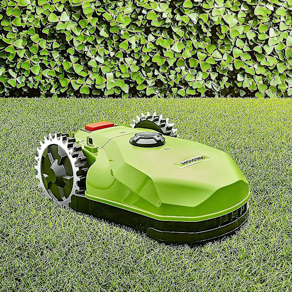 Høykvalitets pigger i rustfritt stål, størrelse 205 mm for Worx Sm, 2 skruebits i rustfritt stål for å forbedre grepet, robotgressklipperhjul