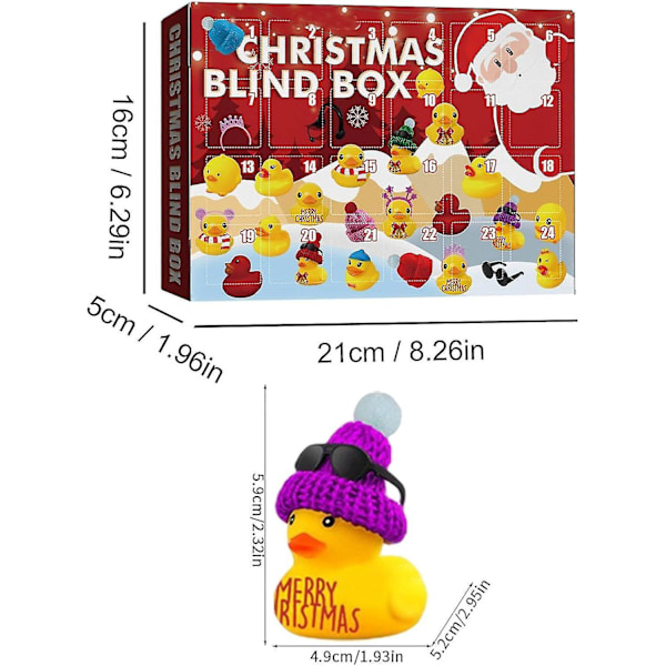 Den nya Gummi Anka Advent 2023År, Advent 2023År Barn, Advent Anka Bad Till 11-24 ducks