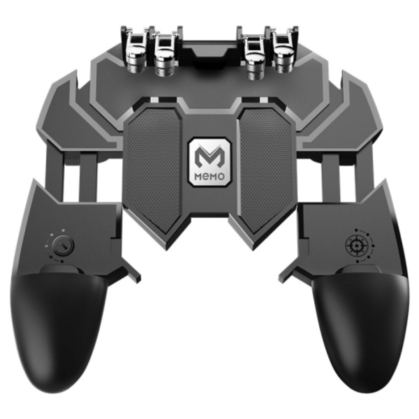Mobil spelkontroll med L1R1 6 Fingers Trigger för Android iOS