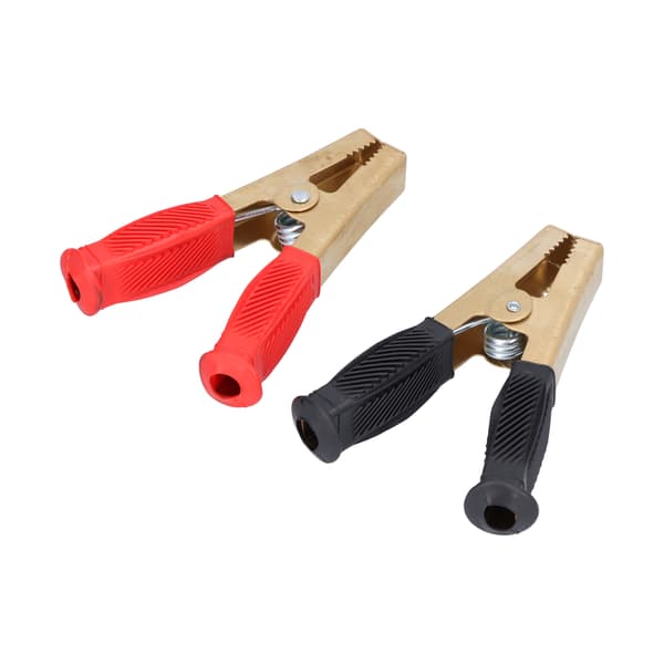 1000A bilbatteriklämmor - Pure Copper Red Black Clips