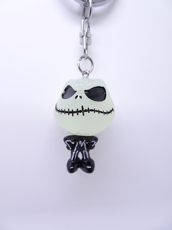 Personlig Halloween Lysende Nøkkelring The Nightmare Before Chr